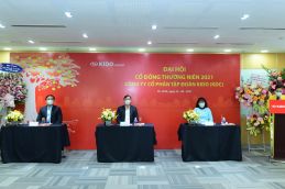 ĐHĐCĐ KIDO (KDC): Dịch Covid-19 làm trì hoãn nhiều kế hoạch, dự kiến tung loạt sản phẩm mới từ thương hiệu Vibev, bánh tươi đến chuỗi F&B Chuk Chuk ngay quý 3/2021 Hinh Anh Dai Hoi