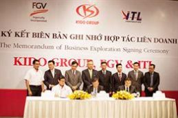 KINH DO, FGV & ITL ANNOUNCE BUSINESS EXPLORATION AGREEMENT 1 22062015162544 25